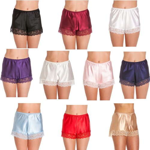 Satin french knickers - knickers, ladies