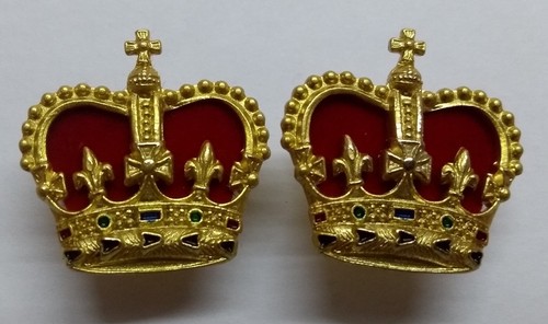British crowns rank insignia - crowns,