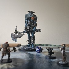 Frost Giant Miniature - PAINTED Gargantuan BBEG DUNGEONS AND DRAGONS RPG FANTASY