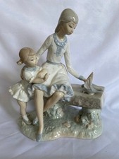 Lladro Nao Figurine Mother and