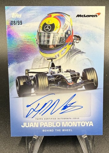 Topps mclaren racing 2025 juan - 2025,