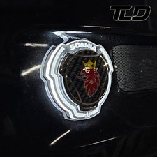 Scania Grille Emblems Carbon