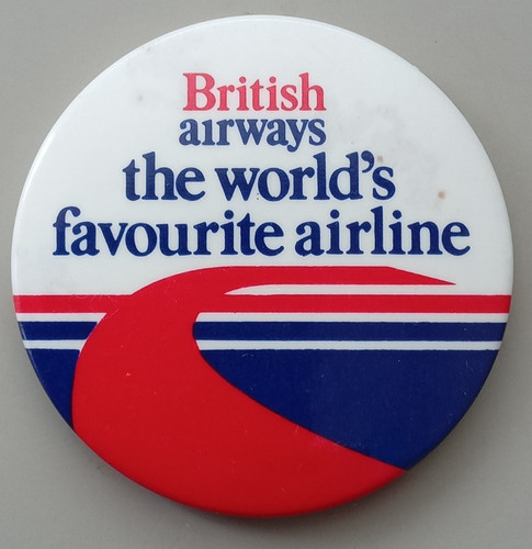 British airways vintage lapel - airways,