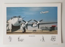 Keith Woodcock  - Shackletons - WW2 Aviation Art Print