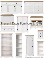 Corona White Pine Sideboard