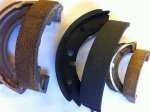 Brake shoe lining - re,