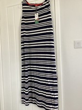 joules navy white dress 18"