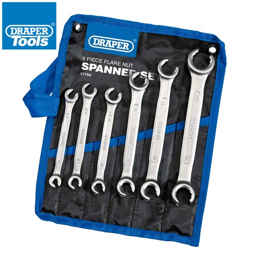 6pc flare nut spanners - 6pc,