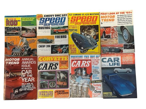 Magazine lot hot - hot, rod