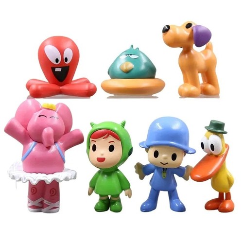Pocoyo animal toy set - set, |