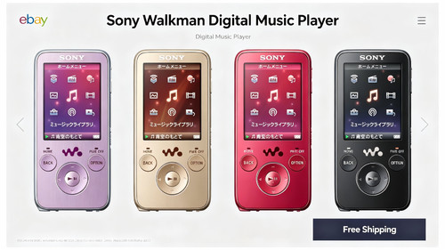 Sony walkman s736f 4gb - sony,