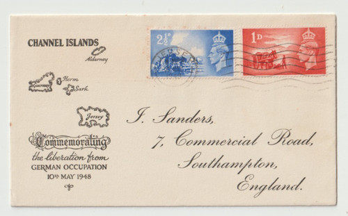 1948 fdc channel - uk,