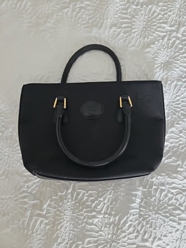Luigi black handbag - black, handbag.
