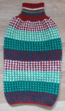 Hand Knitted Dog Jumper for Small breed up to 18in chest 15in length