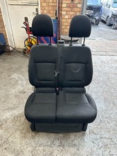 VAUXHALL VIVARO SPORTIVE 2014-2018 PASSENGER TWIN BENCH SEAT LEFT L/H N/S