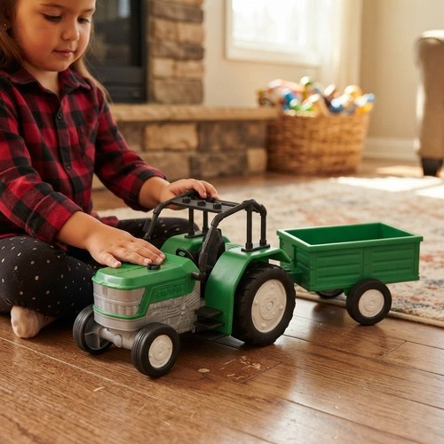 Deluxe inch tractor toy - tractor,