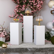 3pc/Set Metal Plinth Cylinder