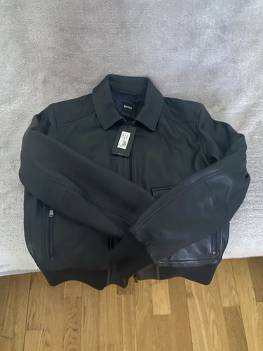 Hugo boss leather - hugo, jacket