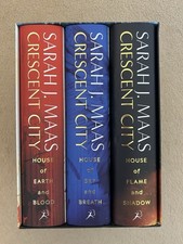 Crescent City Hardcover Box Set Complete Collection of 3 Books