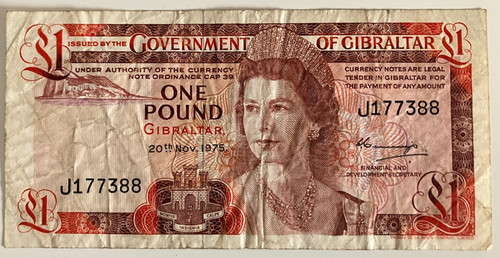 Gibraltar pound banknote - gibraltar,