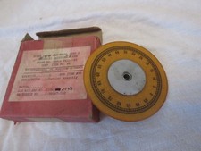 RCA AR88 VERIER DIAL K-98947-502 RAF STORES 61MU NEW OLD STOCK .  L1