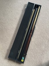 Master Billiard Supplies 3 Piece Snooker Cue With extension and case