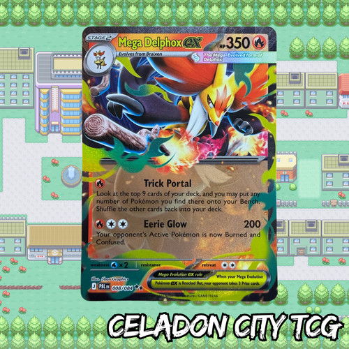 Mega delphox 008 084 - mega, ex