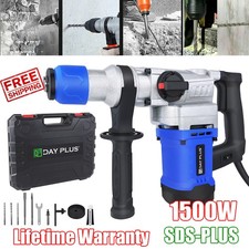 Electric Rotary Jack Hammer Drill SDS Plus Demolition Breaker Wood Concrete Tool