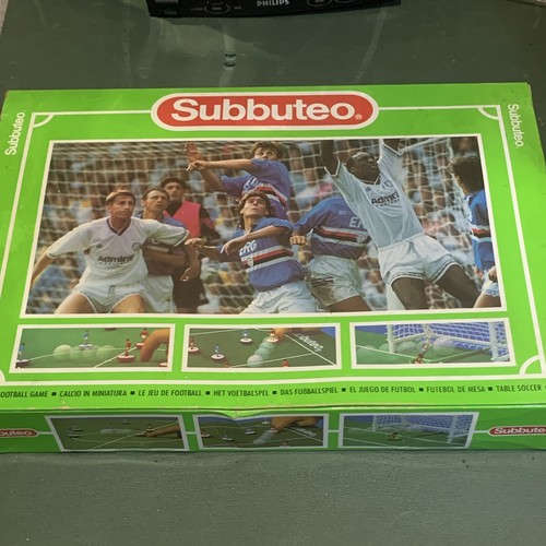 Subbuteo table football - table, in
