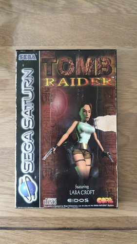 Tomb raider sega saturn game - sega,
