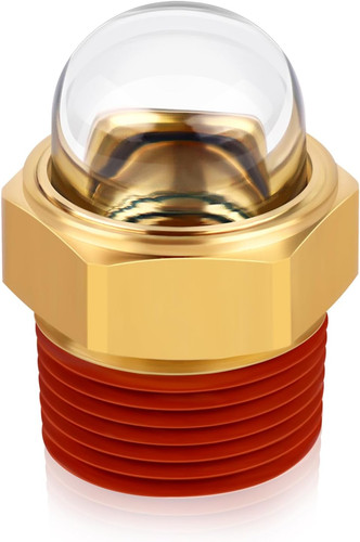 Compressor sight glass - glass,, 1/2''