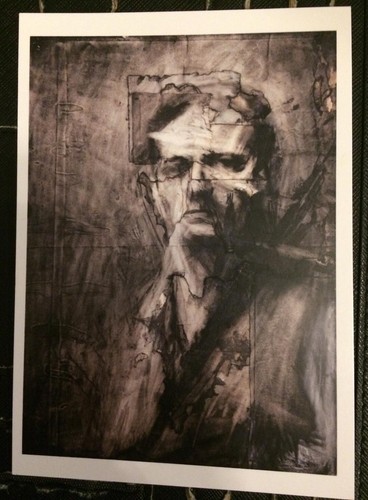 Frank auerbach 3 postcards - frank,