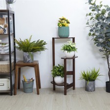 Industrial corner plant stand - corner,