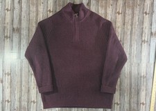 LL Bean Quarter Zip Organic