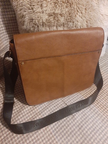 River island brown faux - river,