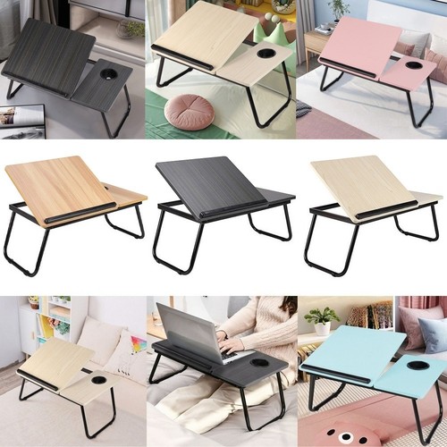Folding laptop bed tray table - bed,