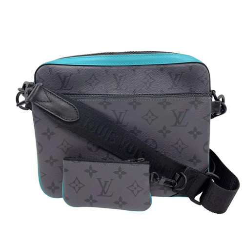 Louis vuitton trio pouch gray - vuitton,