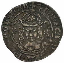 Henry vii Hammered Silver