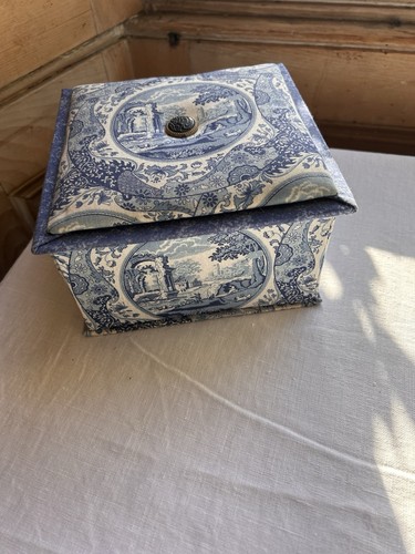 Spode italian blue fabric - blue,