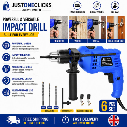 Hammer drill 240v - drill, 850w