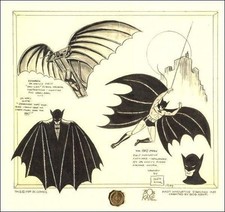 "Batman DaVinci" Signed by Bob