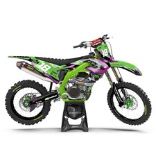Mx Graphics Fits: Kawasaki KX KLX KXF  65 85 100 110 140 125 250 450 500 Bota...
