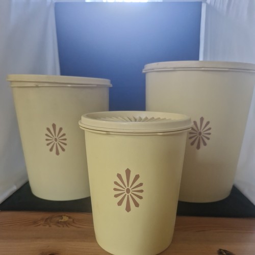 Vintage retro tupperware set - vintage,