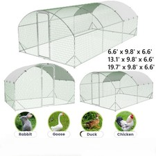 Walk In Chicken Run Galvanized