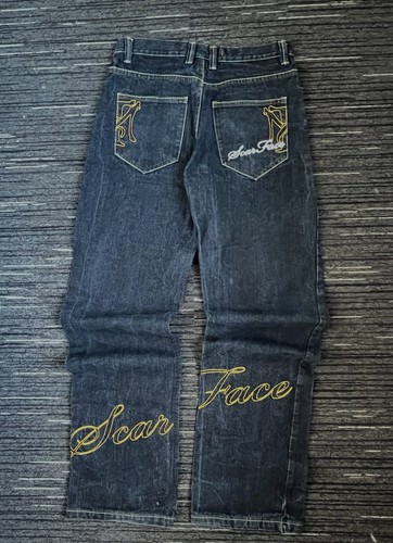 Vintage scarface jeans - vintage, mens