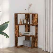 Modern Wooden 3-Tier Corner