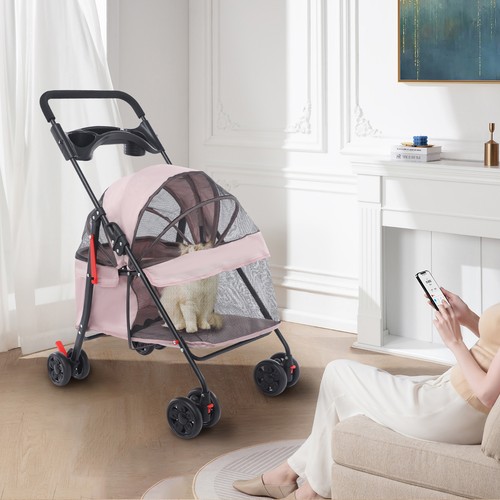Dog cat stroller pet - cat, travel