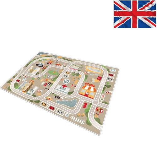 Playful kid rug - playmat, 80cm