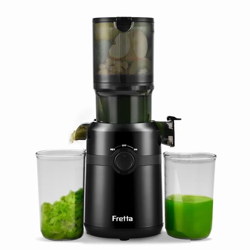 Cold press juicer self feeding - juicer, self-feeding