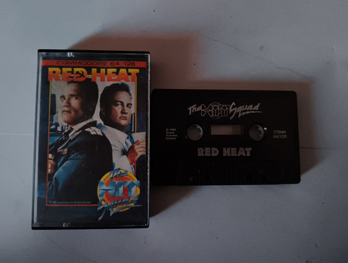 Red heat commodore c64 - red,